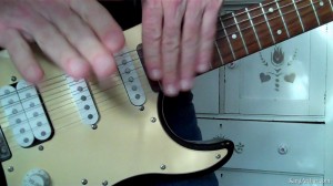 How to play the electric guitar part to *What?*