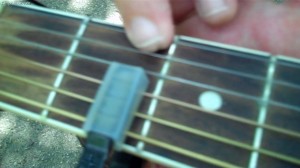 Upside-down Capo Guitar Songwriting