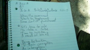 Songwriting About Bucks County, PA Corruption