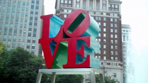 Songwriting in Love Park, Philly, PA
