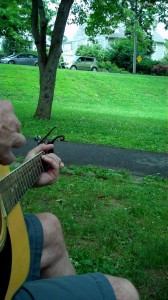 Writing the Song *After The Rain* in Everhart Park, Chester County, PA