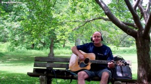 Song Writing and Recording at Everhart Park in West Chester, PA