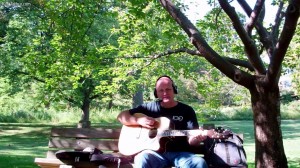 Creating Music at Everhart Park in Chester County, PA